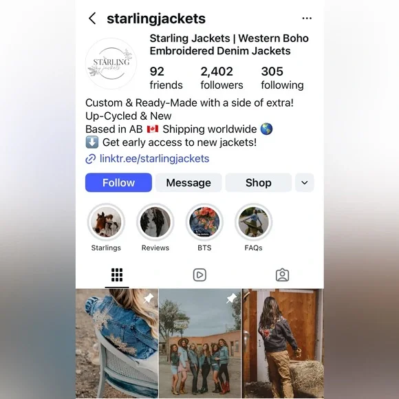 Starling Jackets Reworked Embroidered Denim Jacket - Picture 11 of 14